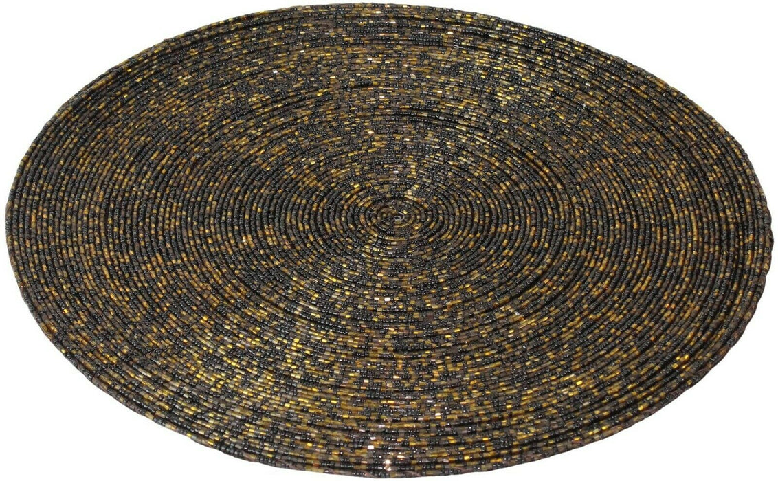 Placemat Charger Coaster - Gold Black Silver Red Bronze Table Setting Tablemat
