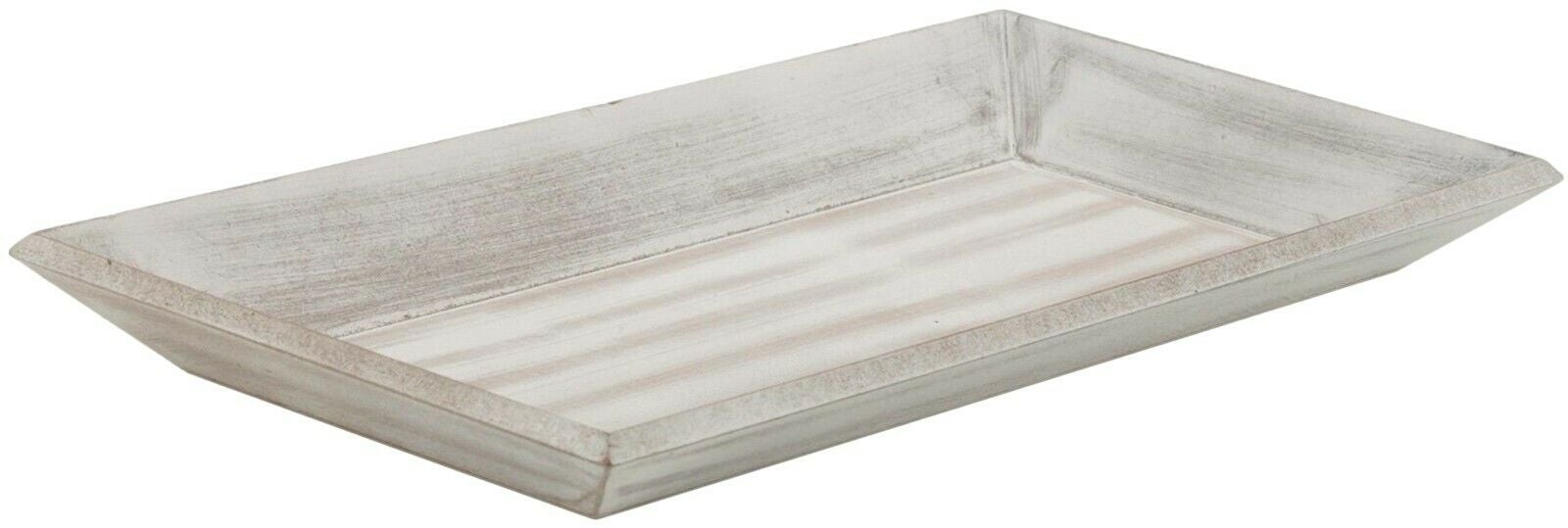 Large Wood Bread Basket Tray Distressed Rectangle Serving Tray Wedding Décor