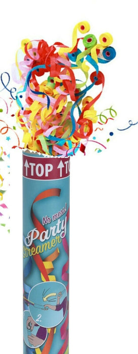 Box Of 12 Throwing Streamers Party Streamers Party Confetti Easy Clean Up 25cm