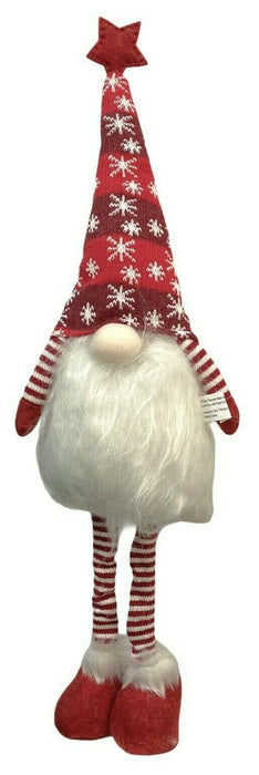 LARGE Christmas Gonk Decoration Red & White Xmas Faceless Gnome Ornament 70cm