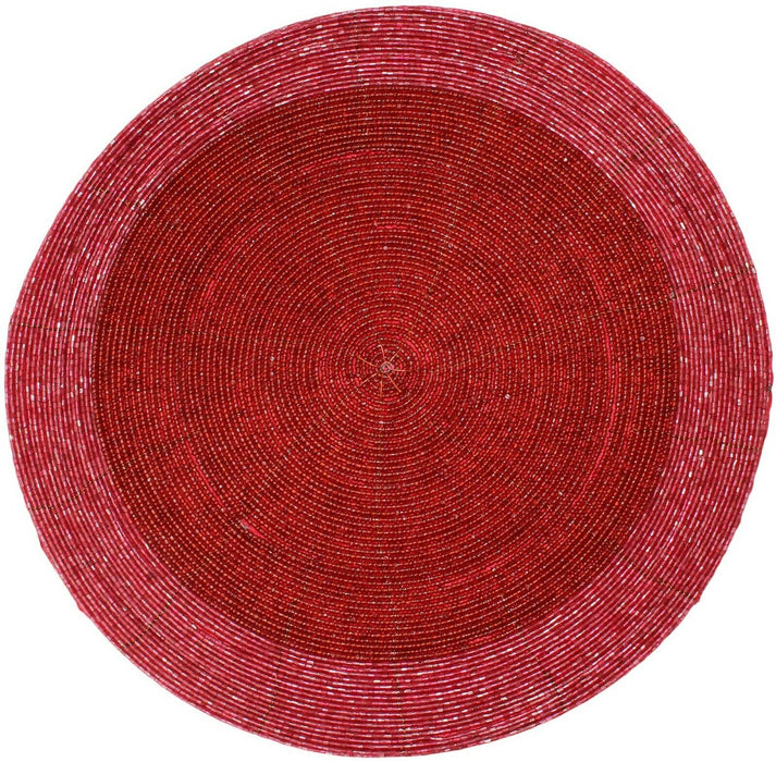 Placemat Charger Coaster - Gold Black Silver Red Bronze Table Setting Tablemat