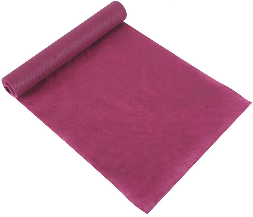 Non Woven Plum Purple Table Runner 5 Meters Long 30cm Wide