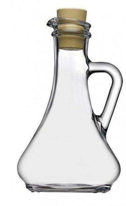 Set of 2 Glass Bottle Oil  Drizzlers Seasonings Glass Bottle Vinegar Drizzler