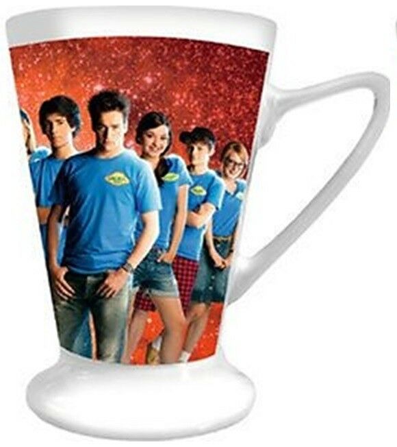Set of 6 Mugs. White & Red Mugs Set of 6 Coffee Mug, Cocoa Mug Tea Cup