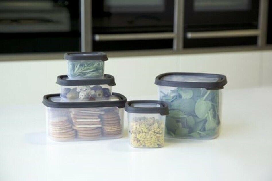 Airtight Food Containers Set Of 4 Food Storage Container Jars Canister Stackable