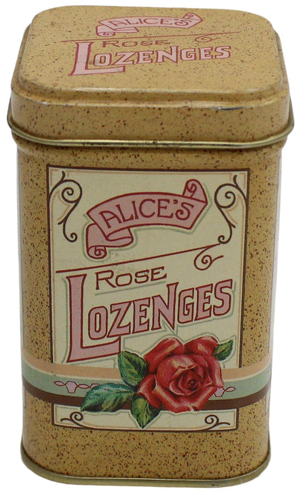 Vintage Ancient Decorative Collectable Lozenges Metal Trinket Box Small Metal Container