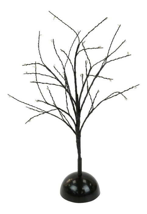 32 LED Christmas Tree Light Up Black Rose Gold Twig Tree Easter Home Decorations