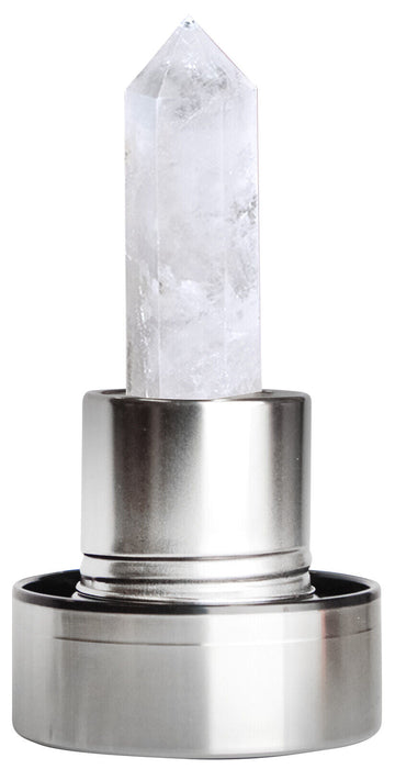 Quartz Crystal Water Bottle Purifying Energy Healing Glass Drink Bottle 500ml