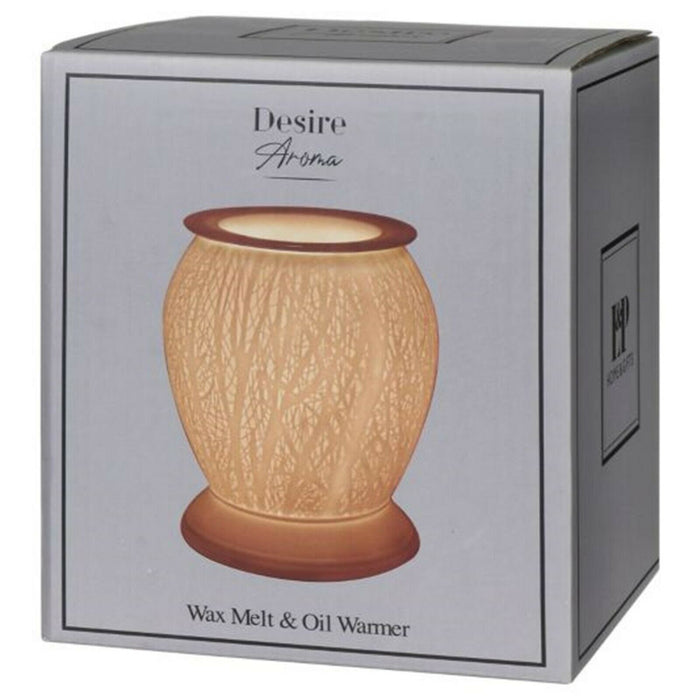 White Woodland Wax Melt Warmer Plug-in Electric Fragrance Diffuse Aromatherapy