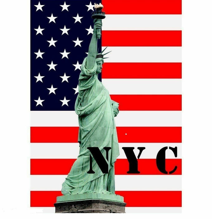 Statue Of Liberty NYC Canvas American USA New York Wall Art Picture Canvas 50cm