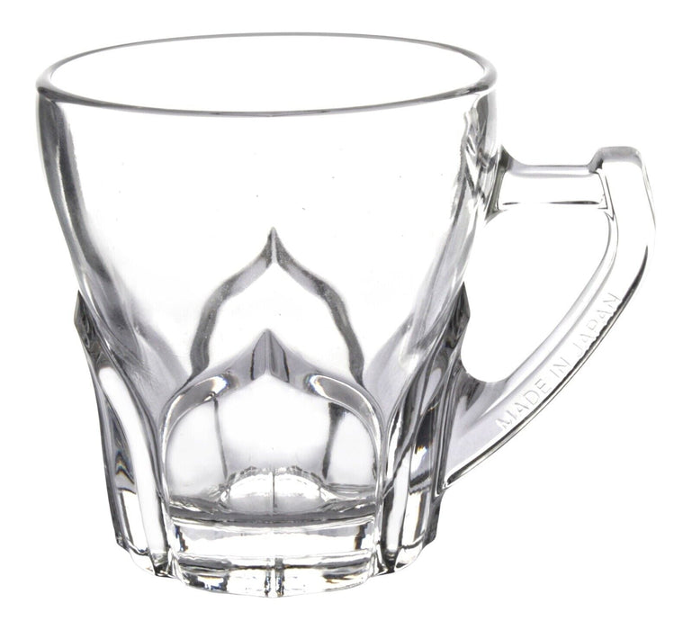 Set Of 6 Crystal Tea Mugs Tea Glasses Coffee Mugs In Gift Box 180ml