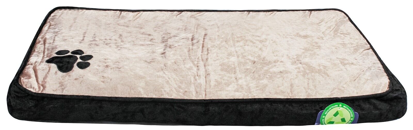 Large Dog Bed Pet Bed Crushed Velvet Soft Plush Pet Bed Cushion Non-Slip Base