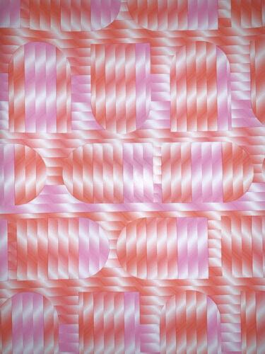 Pink Shape Design Wrapping Paper 6 Rolls 12m Of Gradient Design Gift Wrap Paper